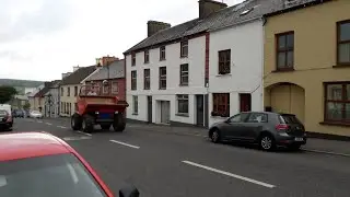 Ballycastle Co Mayo  Main Street drive by