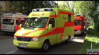 RTW FF Wesseling + RTW RD JUH Rheinisch-Bergischer-Kreis + RTW 09 FF Bergheim + RTW 98 FF Erftstadt