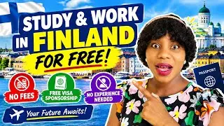 Work in Finland for Free Visa Sponsorship No Experience needed