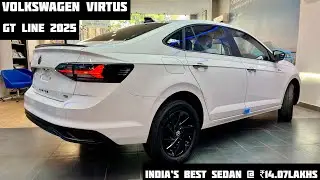 Volkswagen Virtus GT Line 2025 | Detailed Review | New Looks & New Features | Starts @ ₹14.07Lakhs |