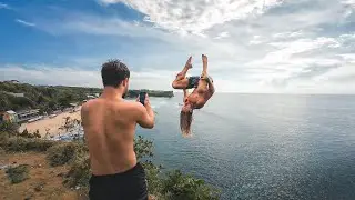 QUAD FRONTFLIP IN BALI!