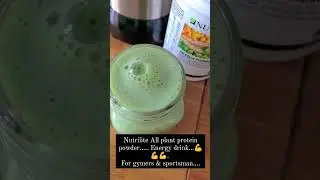 Nutrilite All plant protein powder. Energy drink full day energy.... for workout 💪💪💪