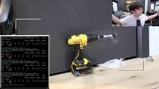 Michael Reeves Makes Drill That Is Controlled By His Viewers