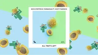 Nick Steffen & Thomasian - All That's Left (ft. Scott Paddock)