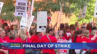 Minnesota nurses return for last full day of strike