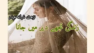 university based After Marriage Romantic Love story || زندگی تجھے دیر میں جانا || Nuzhat Shubana ||