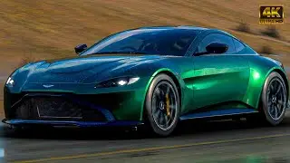 550HP Aston Martin Vantage POV Drive – Forza Horizon 5 PS5  [Logitech G29]