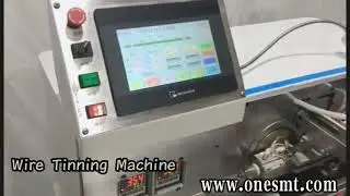 Cable wire tinning machine-ONESMT