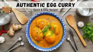 Dhaba Style Anda Curry | Simple & Spicy Egg Curry Recipe | TK&rsquo;s