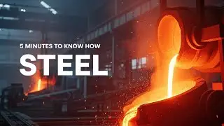 How Steel Is Made | Inside a Steel Factory | 3 Minutes to Know How Steel Is Made