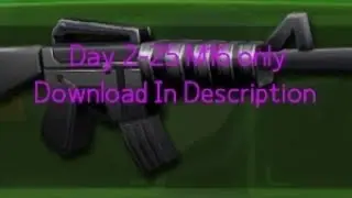 Call of mini Zombies 2 Overhauled Day 2-25 with M16 only. Download In Description 