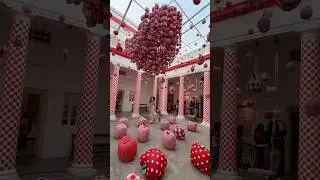 #Pero x #hellokitty is everything🥹 #cute #kawaii #exhibition #delhi #fashion #pink #fashionshow