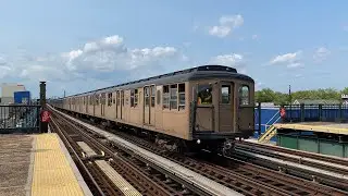 MTA NYC Subway Museum Fleet (BMT Standards & R9s) on The F Train @ Bay Parkway (6/15/23)