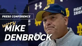 Notre Dame OC Mike Denbrock on Jayden Harrison & RPO at Goal Line