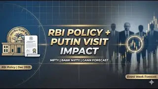 Политика Резервного банка Индии и визит Путина: двойное влияние на Nifty и Bank Nifty
