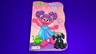 Children's Book Read Aloud!  123 Sesame Street  Abby's First Book Of Rhymes - Audio Book - Education