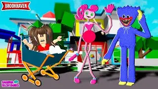 FUI ADOTADA PELA MOMMY LONG LEGS- BROOKHAVEN 🏡 RP | Roblox