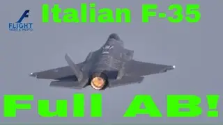 Lockheed Martin F-35 Lightning II of Italian Air Force at Iniohos 2019