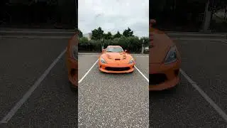 DODGE VIPER PARKS IN EV PARKING!