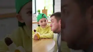 ВОВОЧКА И ПАПА: &laquo;Я засунул косточку в банан!&raquo; 😂🍌 #юмор