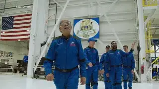 LIVE | Blue Origin launches 6 tourists to the edge of space
