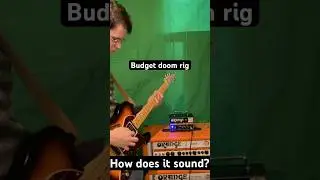 Cheap guitar and cheap amp but still awesome? #guitar #metal #rock #doommetal #orangeamps