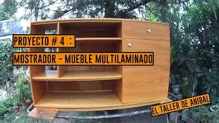 Mueble Mostrador - Carpinter&iacute;a con multilaminado