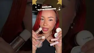 Glitter eyeshadow under $5 and THIS sparkly?!😍🔥 @sheglam_official ✨
