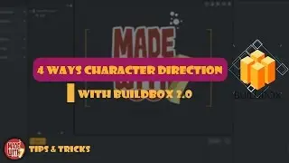 Buildbox Tricks - 4 Ways Character Direction buildbox 2.0 / 2.1.1 | MW7