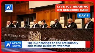 🔴 LIVE: ICJ hearings on the preliminary objections raised by Burma | Day 3 | Gambia 🇬🇲 v. Myanmar 🇲🇲