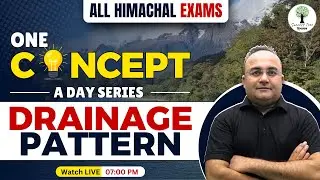 One Concept a Day Series | Drainage Patterns in India | Uttam Sir | Success Tree Himachal