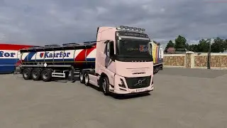 Trasporting acid Big Trailer Euro Truck Simulator 2