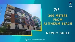 2-bedroom apartment 200 meters from Altinkum Beach