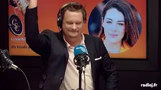 L'émotion de Jérôme Goulon avec Sofia Essaïdi sur Radio J