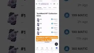 TechMont NFT Collection NFT Price & Sales#techmont #nft #coin #NFT