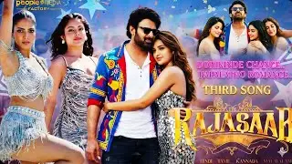 The Rajasaab - 3rd Song | Raja Saab Third Single | Rajasaab Prabhas | Nidhi Agarwal|Rajasaab Trailer