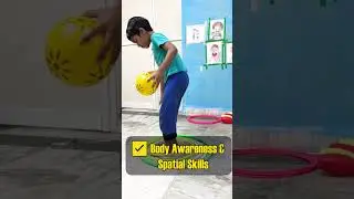 Ball Hold & Jumping Circle Activity | OT & Physio for Kids