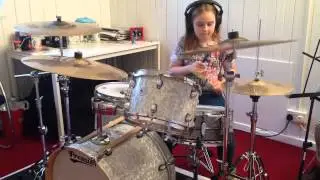 Katie - Paint it Black (Rolling Stones Drum Cover)