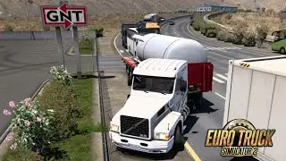 Euro Truck Simulator 2 Promods Map Middle East Volvo NL12 Tanque Reservat&oacute;rio #gameplay