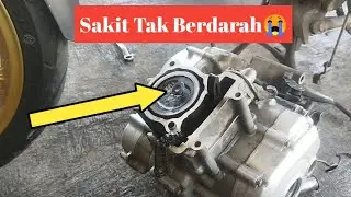 SAKIT TAK BERDARAH😭‼️YAMAHA VIXION KLEP PATAH❗