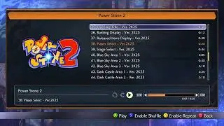 Player Select - Ver. 2K25 - Power Stone 2 OST (Capcom Fighting Collection 2)