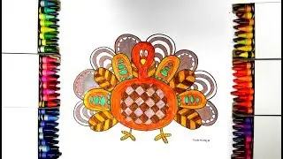 Turkey Coloring Page