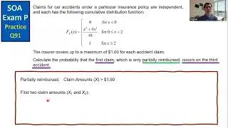 SOA Exam P Practice Q91