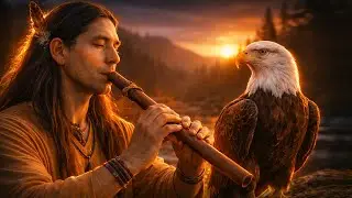 Eagle of Stillness - Native American Flute Music for Deep Calm, Healing & Inner Peace