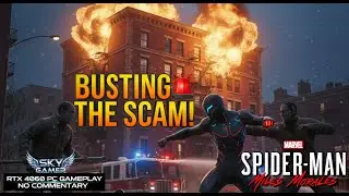 Spider Man Miles Morales - Emergency Comms Down (Side Mission) | Full Walkthrough - sky gamer