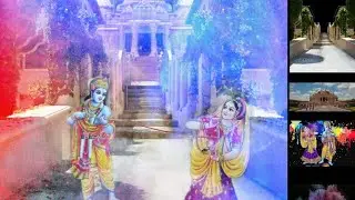 Radha Krishna Holi editing