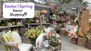 Spring/Easter Decor Shopping Day- Garden Center and Target!