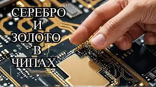 Золото и серебро из импортных микросхем