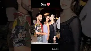 Orry With Bollywood Stars💖 #orry #biggboss #bollywood  #youtubeshorts #shorts #trending
