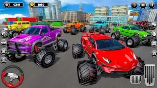 Monster Truck Racing Simulator 3D - Extreme Crash Car Demolition Derby - Android GamePlay #2